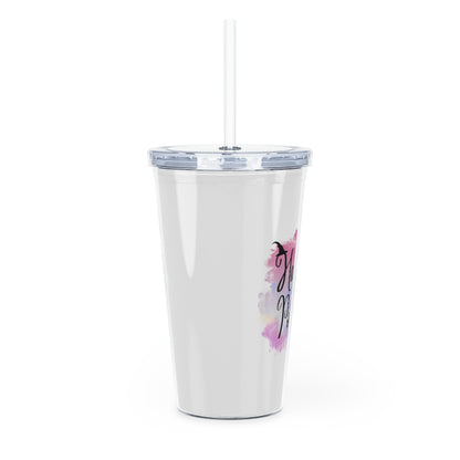 Happy Potion Plastic Tumbler with Straw