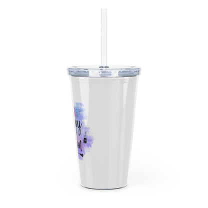 Happy Potion Plastic Tumbler with Straw